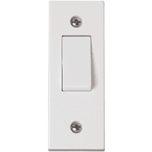 Click PRW171 1 Gang 10AX 2 Way Architrave Switch 