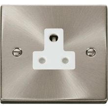 Click VPSC038WH 5A Round Pin Socket Outlet 