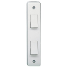 Crab 4178 Architrave Switch 2G 2Way SP 10AX