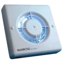 Manrose Quiet Fan Timer 100mm