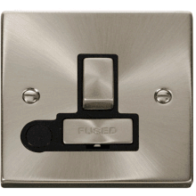 Click VPSC551BK 13A Fused ‘Ingot’ Switched Connection Unit With Flex Outlet 