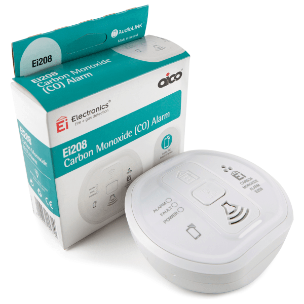Aico EI208 Carbon Monoxide Alarm Lithium Battery