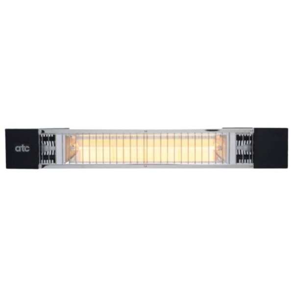 Alfresco 1800W IP55 Outdoor Electric Infrared Out Door Heater C/W Bracket