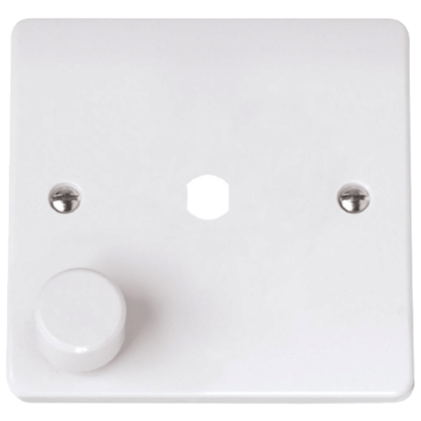 Click CMA145PL 1 Gang Single Dimmer Plate & Knob 