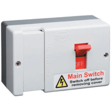 Click DB700 80A Fused Main Switch (80A HRC Fuse Fitted) 