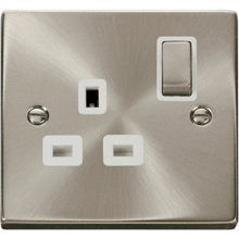 Click VPSC535WH 1 Gang 13A DP ‘Ingot’ Switched Socket Outlet 