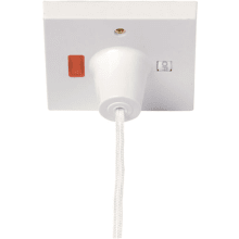 Click PRW210 Ceiling Switch 45A White