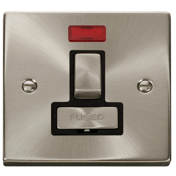 Click VPSC752BK 13A Fused Ingot Switched Connection Unit With Neon 