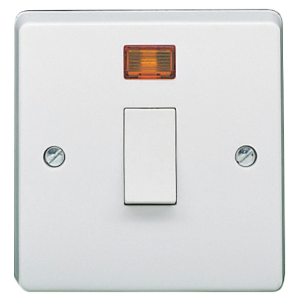 Crabtree 4013/3 32A DP Switch & Neon