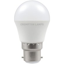 Crompton 11496 LED Rnd BC B22 2700K 5.5W