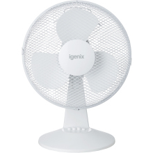 DF1210 12 Inch Portable Desk Fan with three speed settings