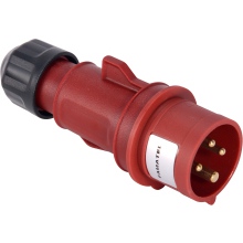IP44 16A 3P+E 415v Red Plug
