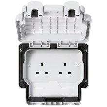 MK K56481WHI Socket 2G Unswitched 13A