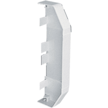 MT EECP1MWH End Cap 1 Piece Moulded White
