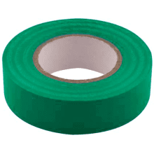 VIAS Green Tape 19mmx33m Roll PVC