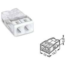 Wago 60284286 Connector Transparent/White