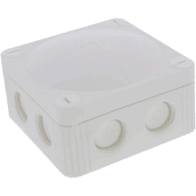 Wiska 10060610 IP66 Combi Box White 85X85X51